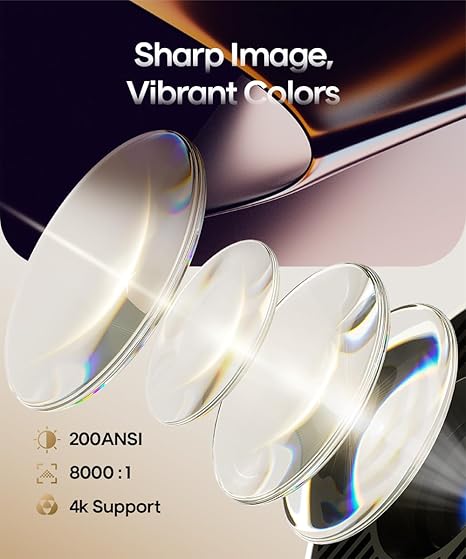 Protable Mini Projector 4K