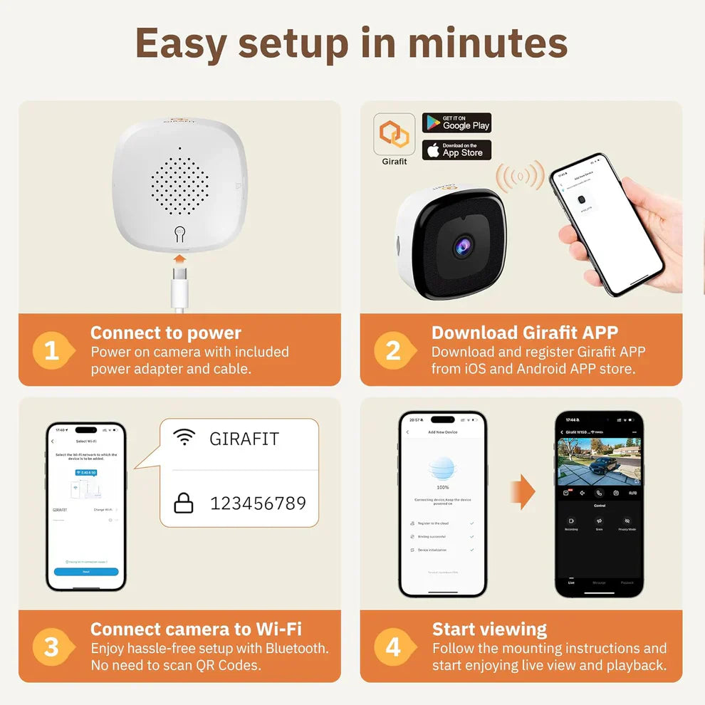 ChroMax 3MP 2K Indoor Security Cam