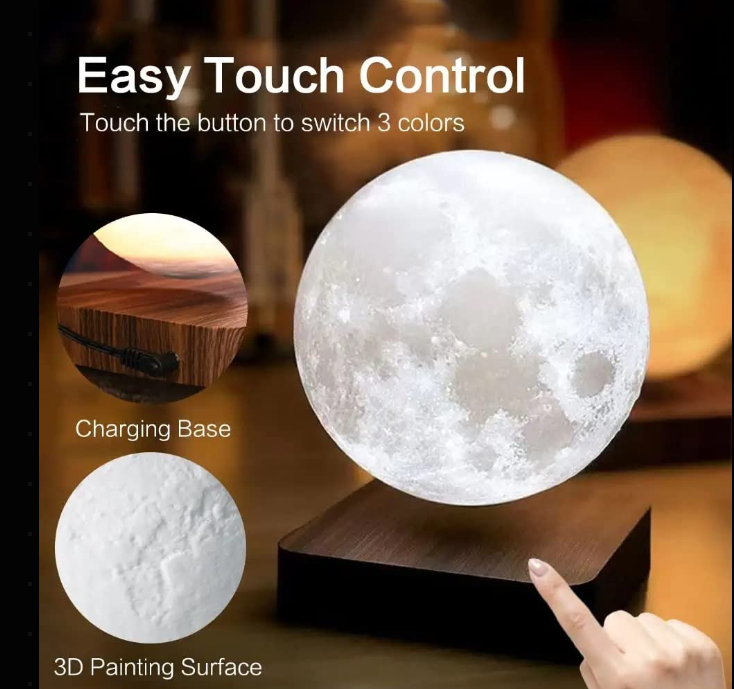 Levitating Moon Lamp