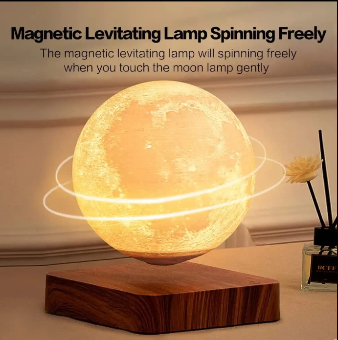 Levitating Moon Lamp
