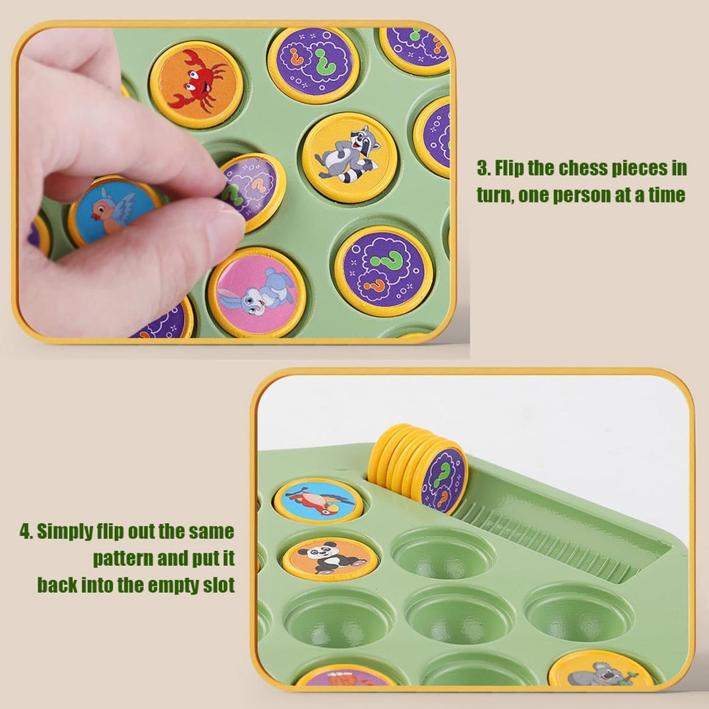 Animal Bingo Educational Travel Game