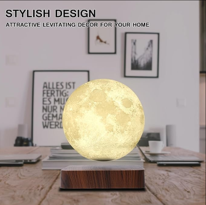 Levitating Moon Lamp