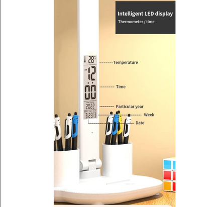 LED Desk Lamp with Pen Holder